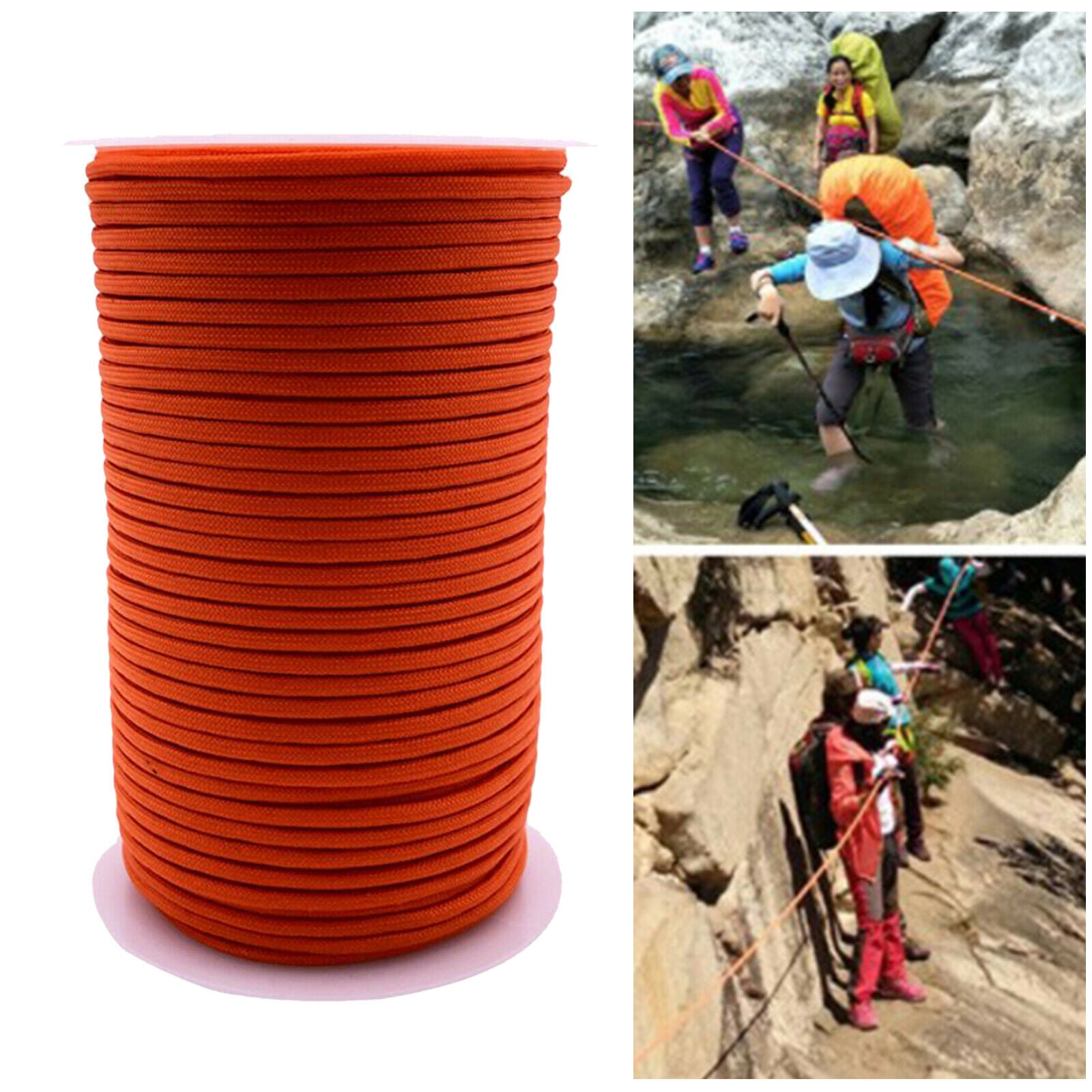 550 Paracord 9 Strand Parachute Cord 328 Ft - Orange