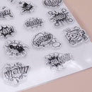 Boom Silicone Clear Seal Stamp DIY Scrapbooking Embossing Photo Album Decorative