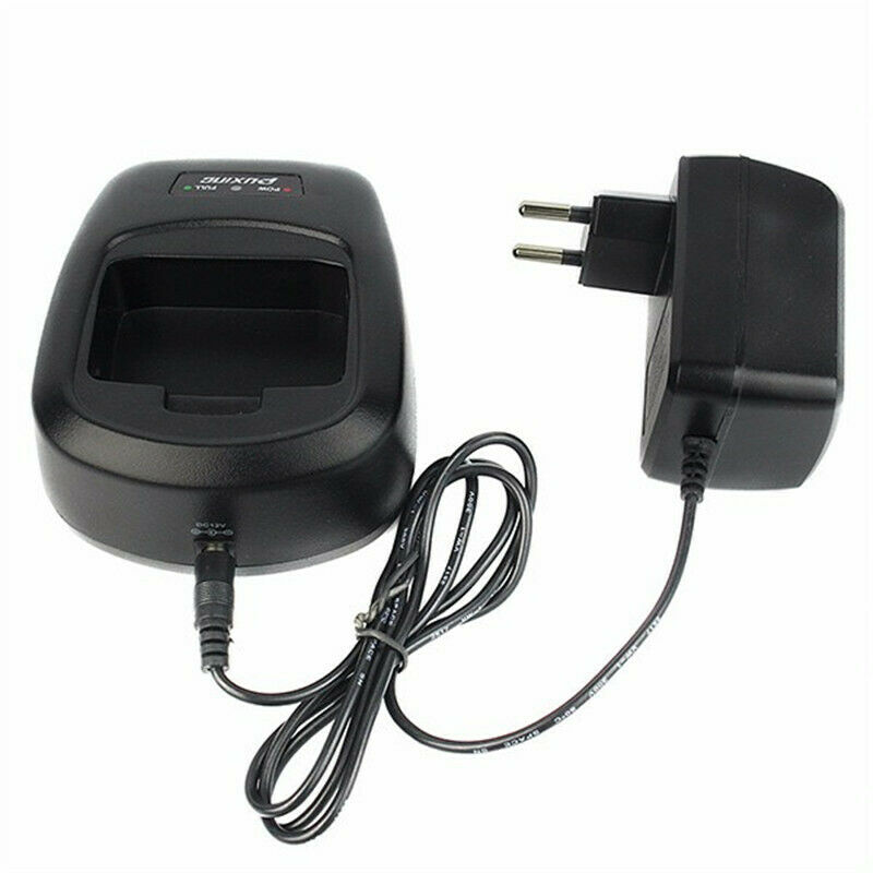Desktop Charger Base for Two Way Radio Walkie Talkie PUXING PX777 PX888 VEV3288s