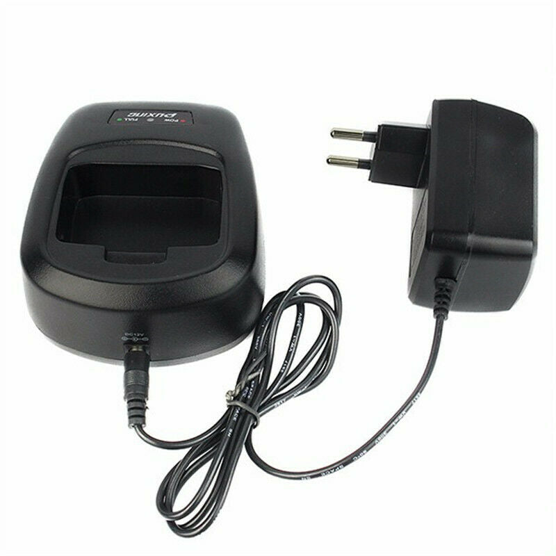 Desktop Charger Base for Two Way Radio Walkie Talkie PUXING PX777 PX888 VEV3288s
