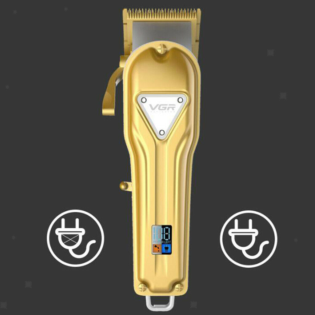 Men Electric LCD Hair  Trimmer Haircut Machine Barber Home Shaver US