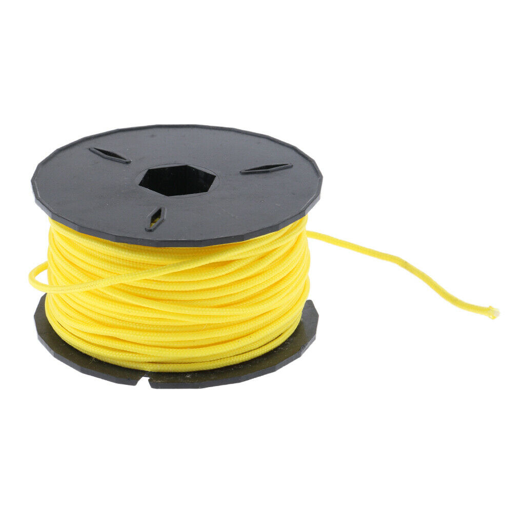 3 Strand Core Cord Paracord Parachute Rope Lanyard Yellow