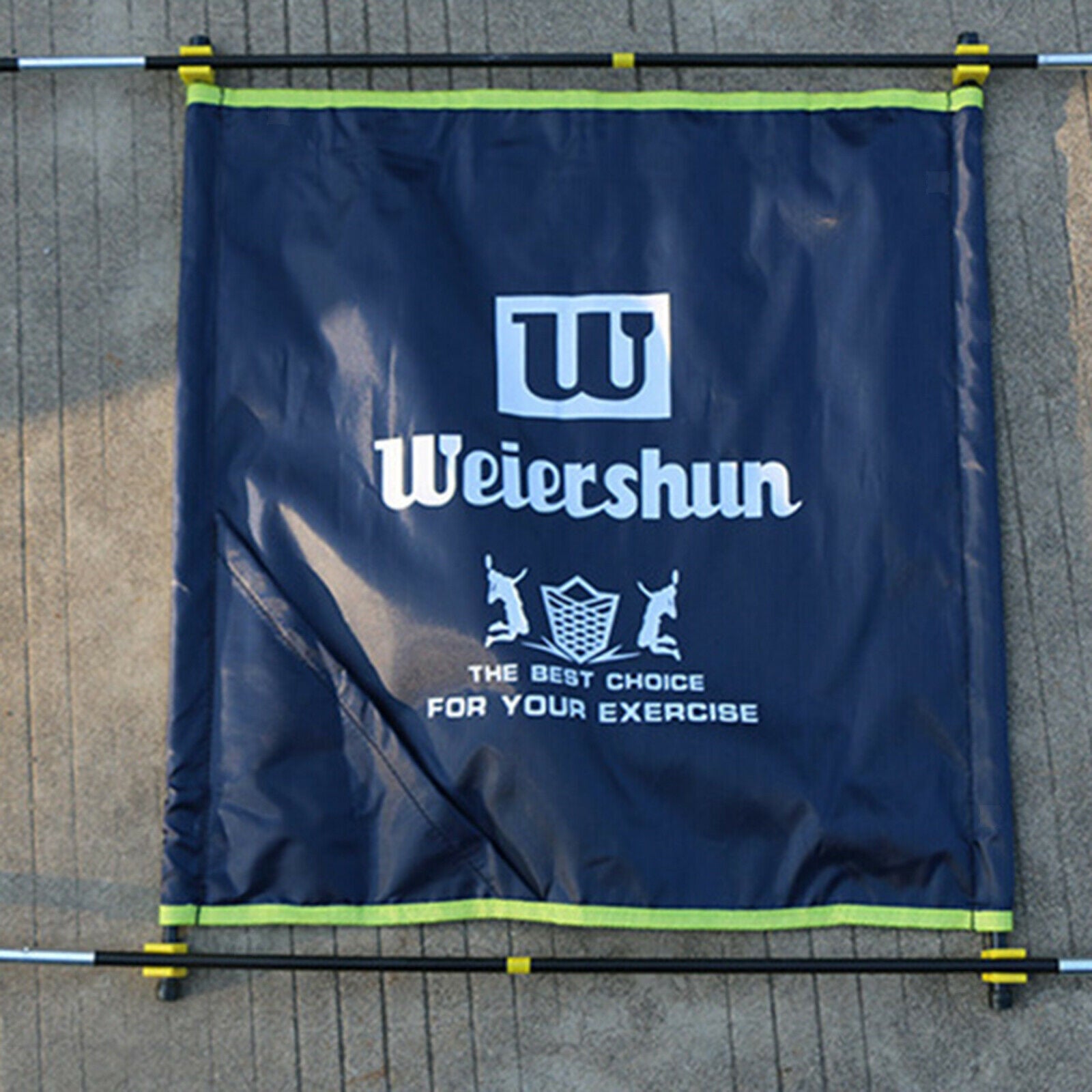 Portable Badminton Net Set for Tennis Yard Beach Games No Stakes Required