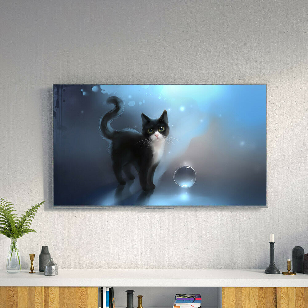 5D DIY Full Drill Diamond Painting Black Cat Cross Stitch Mosaic Craft Kits @