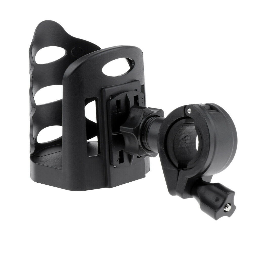 Bike Handlebar Cup Holder Expandable Base  Water Bottle Drink Bracket