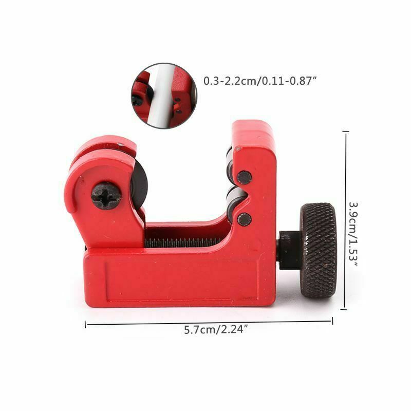 Mini Tube Cutter 3-22mm PVC Copper Aluminum Tubing Pipe Cutting Tool