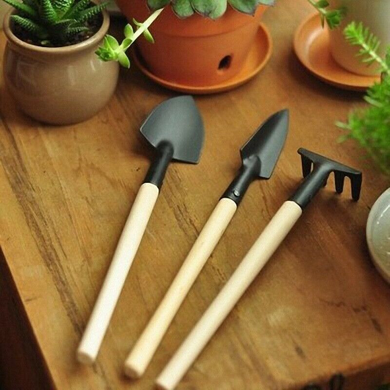 Portable Mini Garden Tools Kit Small Shovel Hoe Gardening Tools T2L9L9