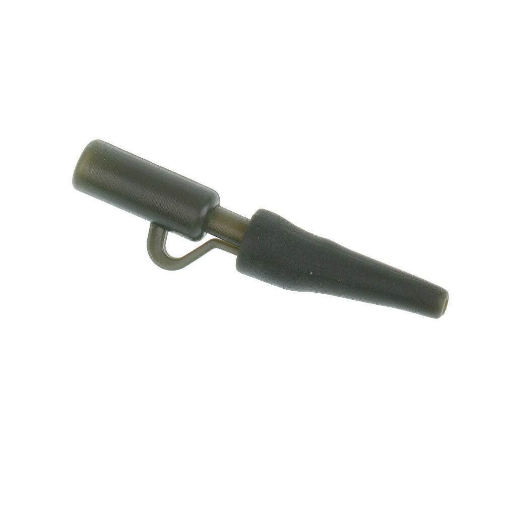 40pcs Carp Fishing Tackle Clips Quick Change Swivels Anti- Tube