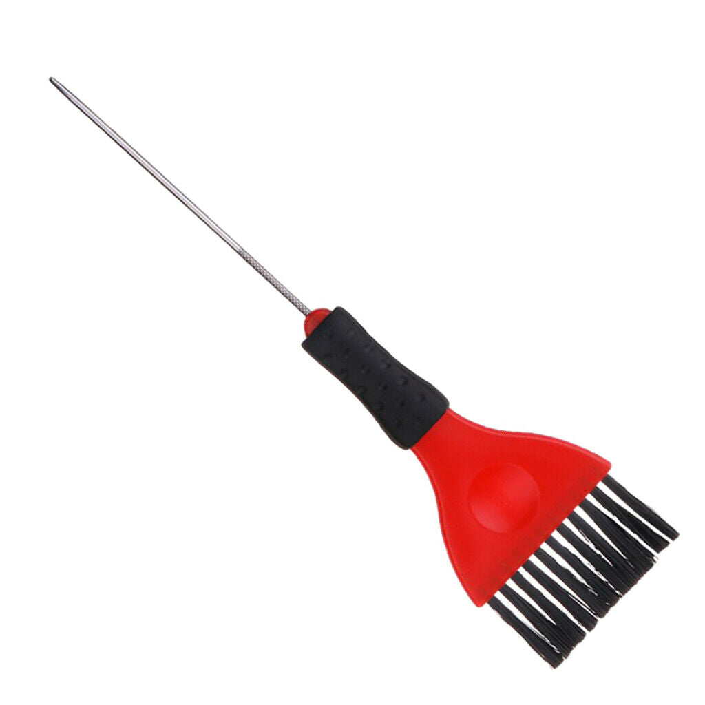 2Pcs Salon Barber Hair Coloring Dye Tinting Application Needle Tint Brush