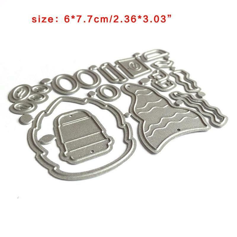 Coffee Gnome Metal Cutting Dies Stencil DIY Scrapbook Album Paper Card Template