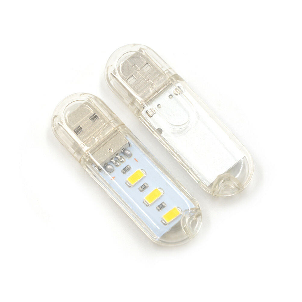 2pcs Mini USB LED lamp Book lights 3 LEDs 5730 SMD 1.5w Camping Bul JdJCAUJ Kt