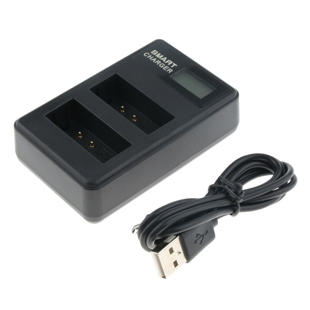 LP-E10 Replacement 2-Channel LCD Display USB Charger For n T6 T5 T3