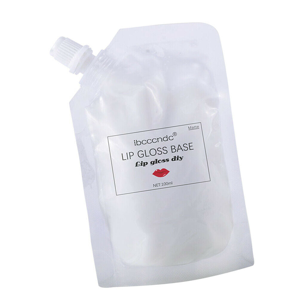 100ml Handmade Smooth Moisturizing Lip Gloss Lotion DIY Base Gel Non-sticky