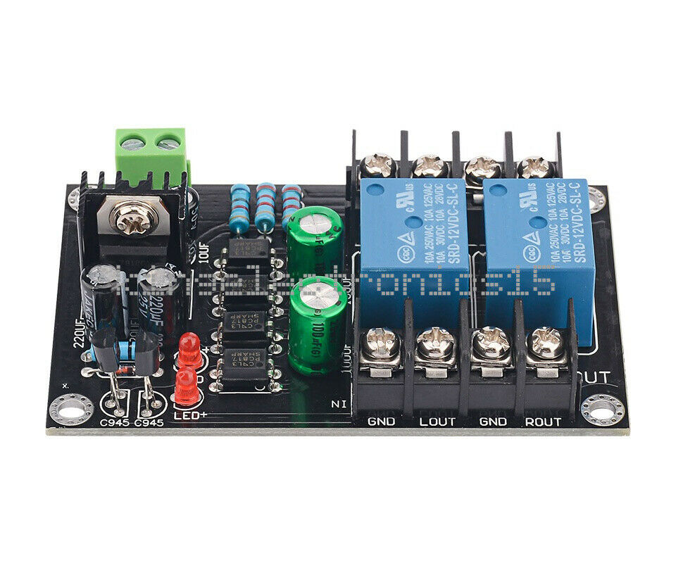 1PC 300W Digital Power Amplifier Protection Board Delay Relay Speaker Protection