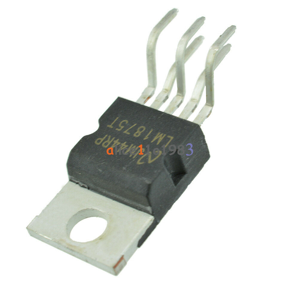 5PCS IC LM1875T AMP AUDIO PWR 30W AB TO220-5 NEW