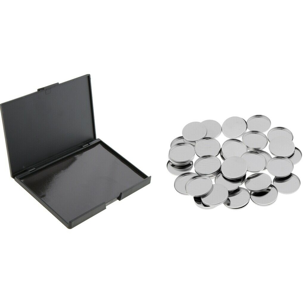 Beauty Cosmetic Empty DIY Eye Shadow Magnetic Palette Case Makeup Organizer Box
