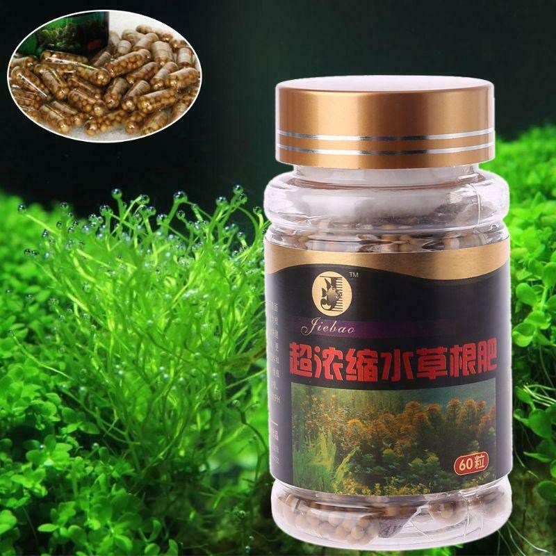 60pcs Aquarium Water Plant Root Fertilizer Nutrition Aquatic Fish Tank
