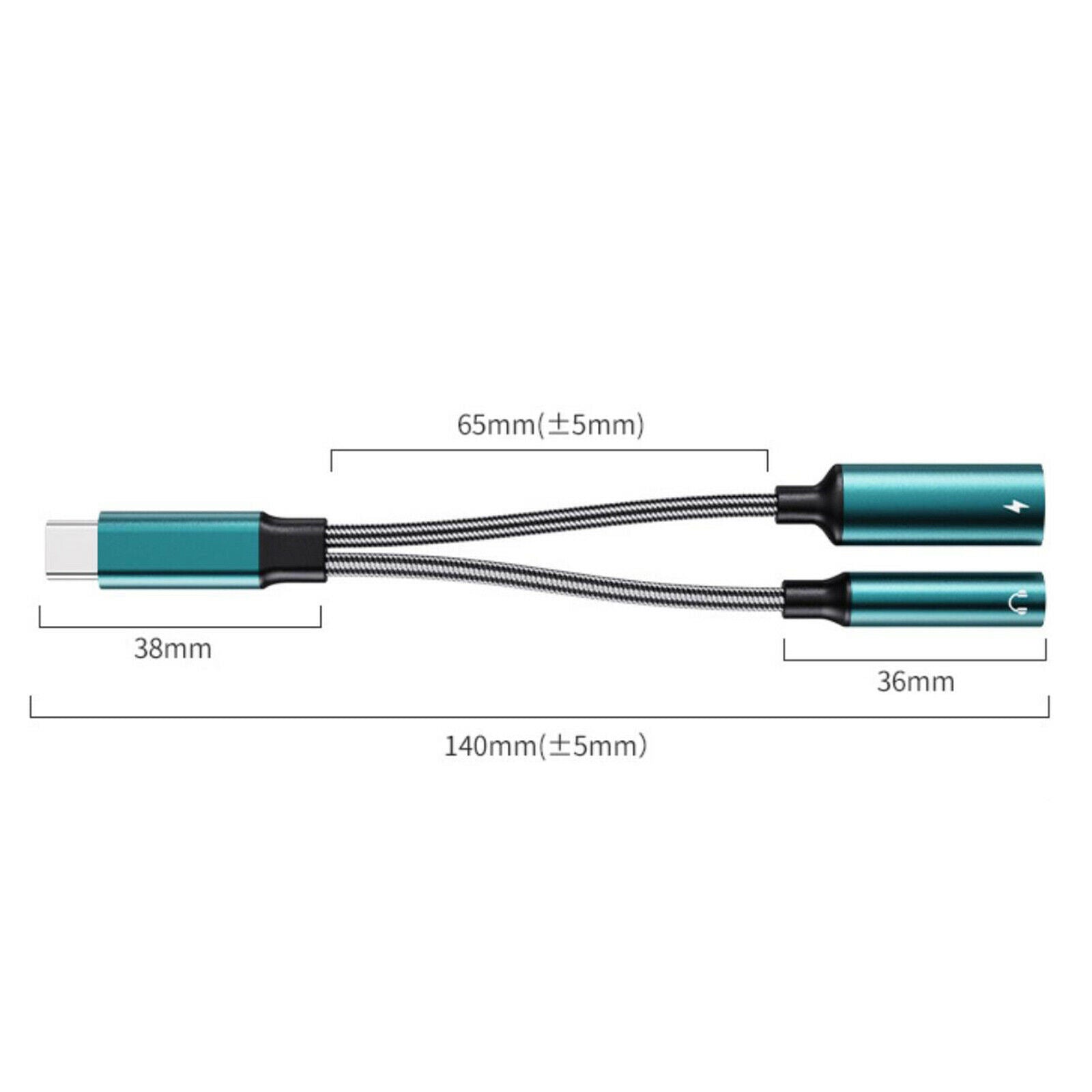 Audio Converter Headphone Adapter USB C to Audio Connector for Smart Phones