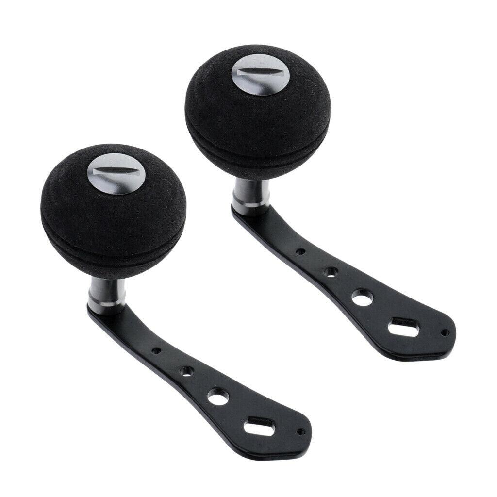 2 Pieces Non-slip Grip, Fishing Reel Handle with Knob DIY for Reel