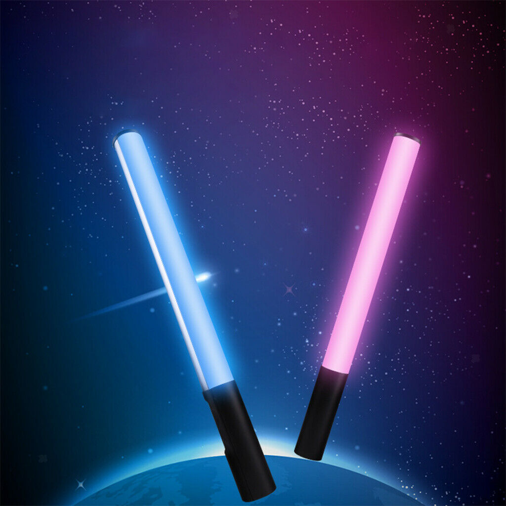 RGB Video Light Stick Photography Built-in Rechargable Battery 1000 Lumens