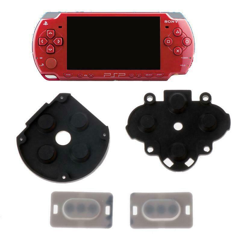 1Set Silicon Rubber Button Switch Conductive Pad Replacement for Sony PSP 1000