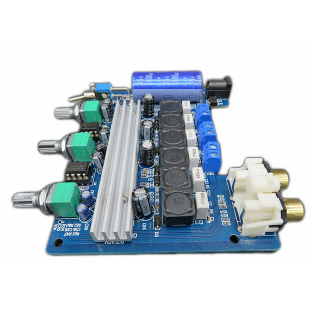 2.1 Channel Digital Power Amplifier Board TPA3116D2 2*50W+100W Subwoofer