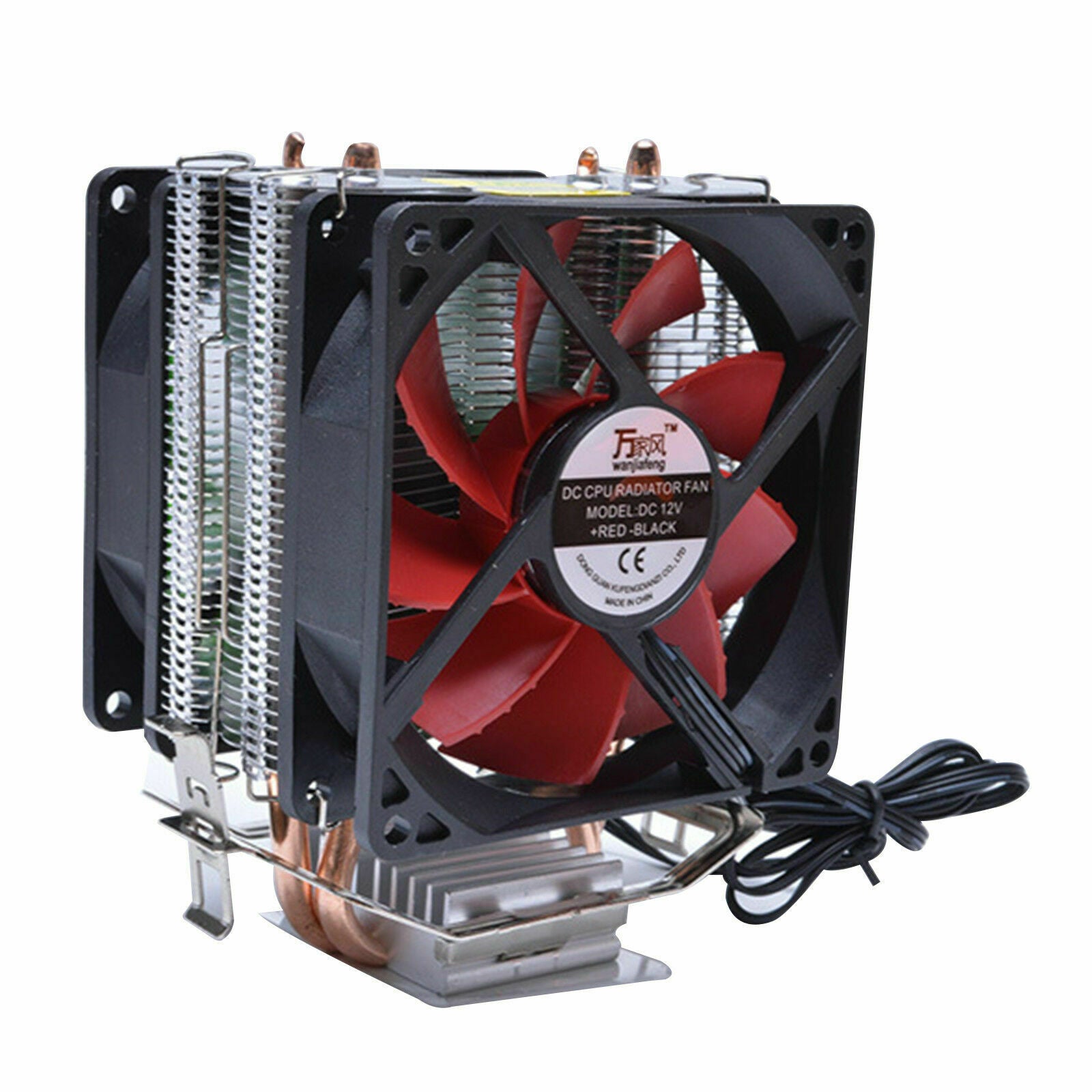 Dual Fan CPU Cooler Heatsink Quiet for Intel LGA775/1156/1155 AMD AM2/am2 AM3 H