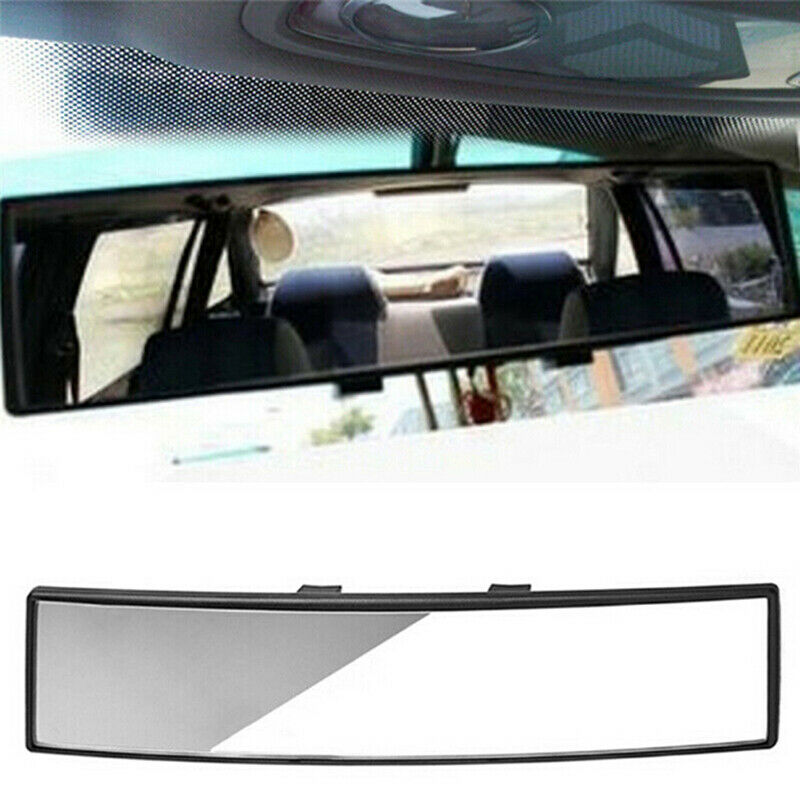Universal 270mm Panoramic Curve Convex Interior Clip On Rear View MirrorL CH SJ