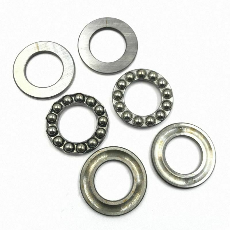 10pcs 10x18x5.5mm Steel 3-Part Axial Thrust Ball Bearing F10-18M [M_M_S]