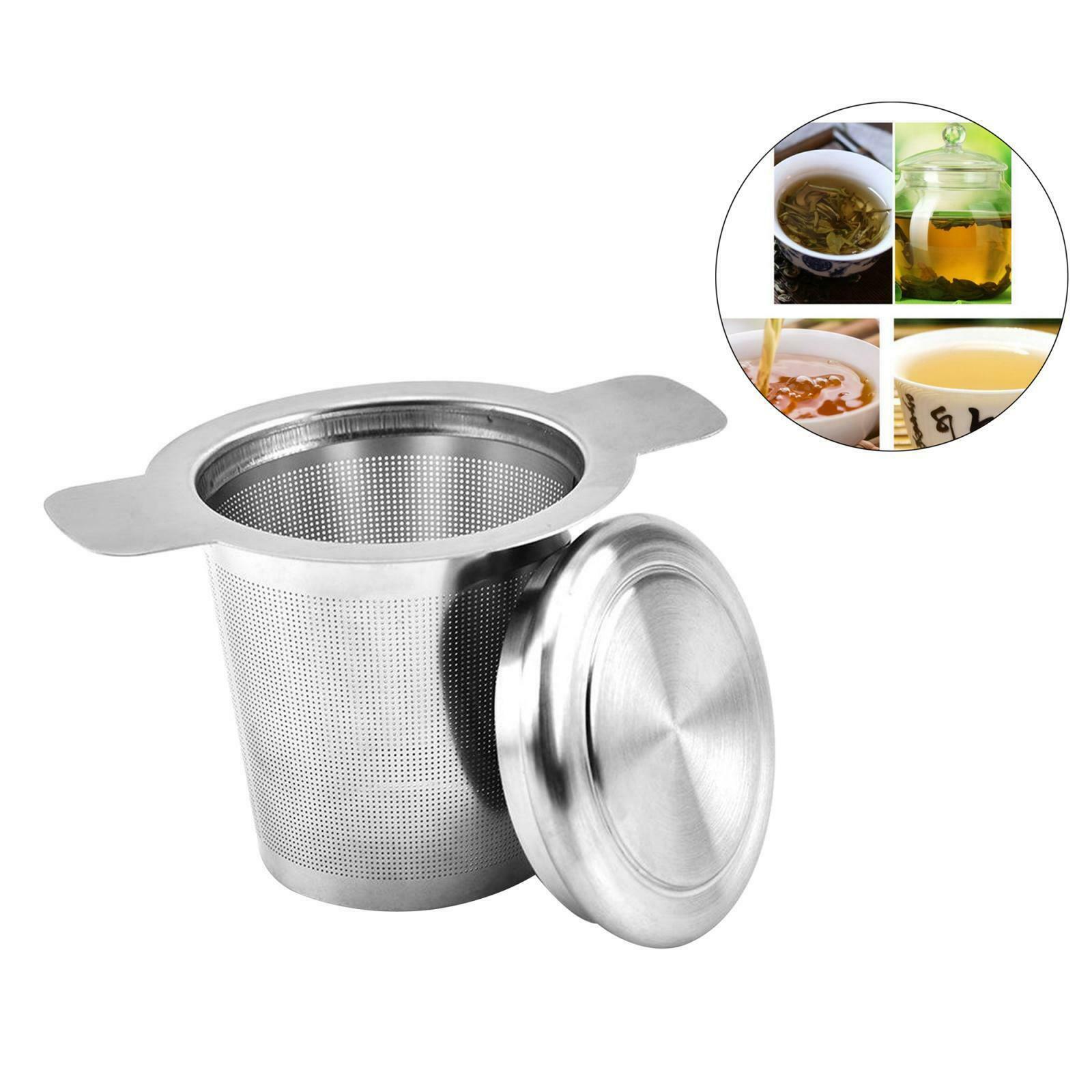 Food Grade Tea Strainer Steeper Tea Infuser Stainless Steel Filters Kitchen