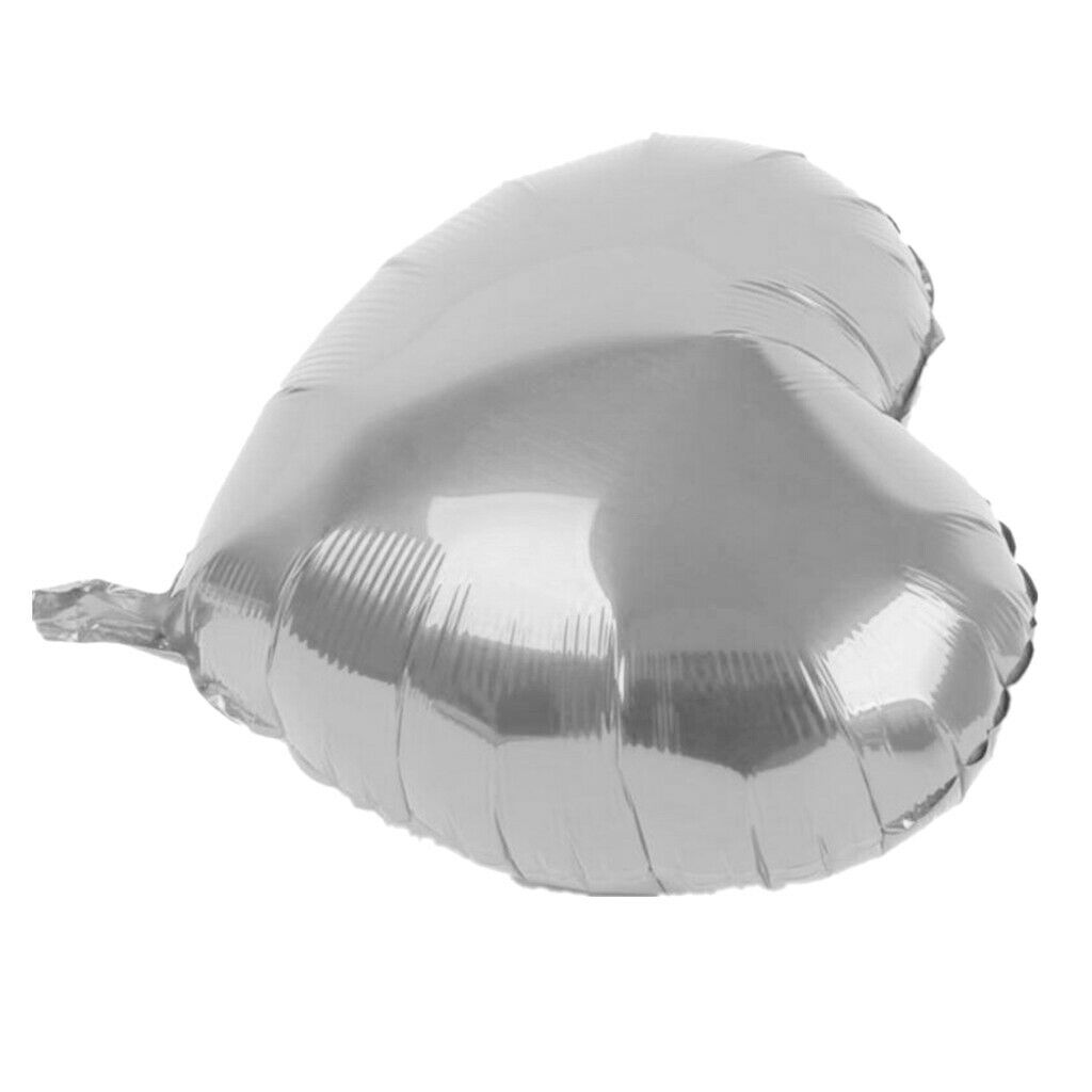 20pcs 45cm Love Heart Shaped Aluminum Film Foil Balloon Valentine's Balloon