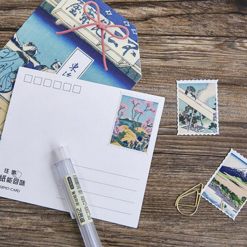 45pcs/pack Creative Japanese Prints Decorative Stationery Stickers DIY Di.l8