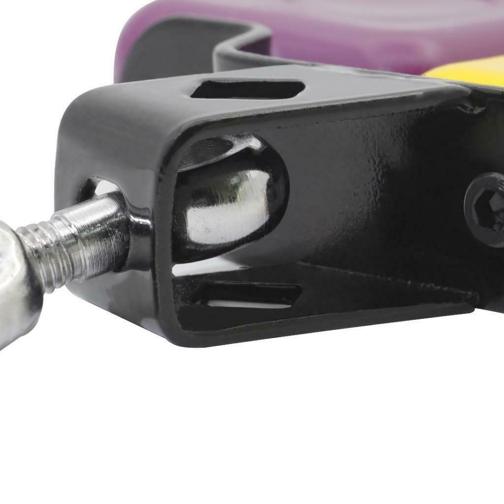 Percussion Cowbell Bangzi Musical Instrument High Bass Yellow-purple Square