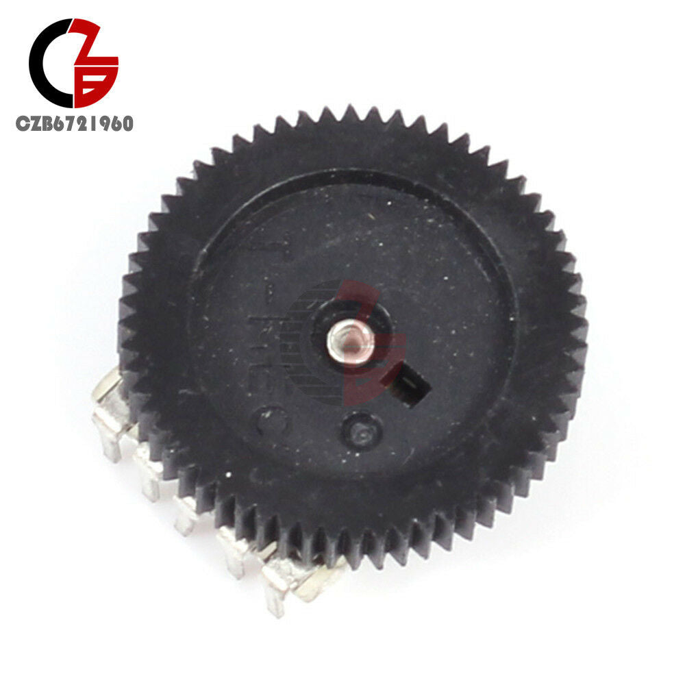 10PCS A103 A10K 10K Duplex Gear Potentiometer 16x2mm Stable for Radio MP3/MP4