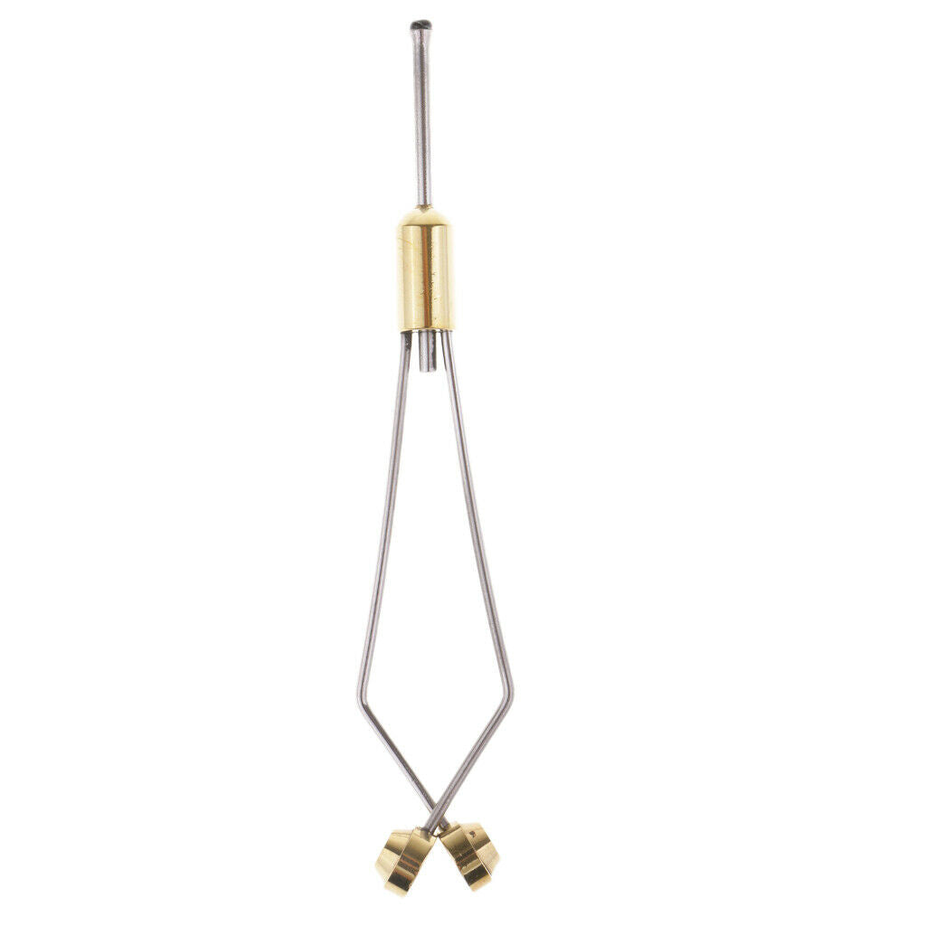 Stainless Steel Bobbin Holder with Tip Protecting Lines Ball Feet Clamp