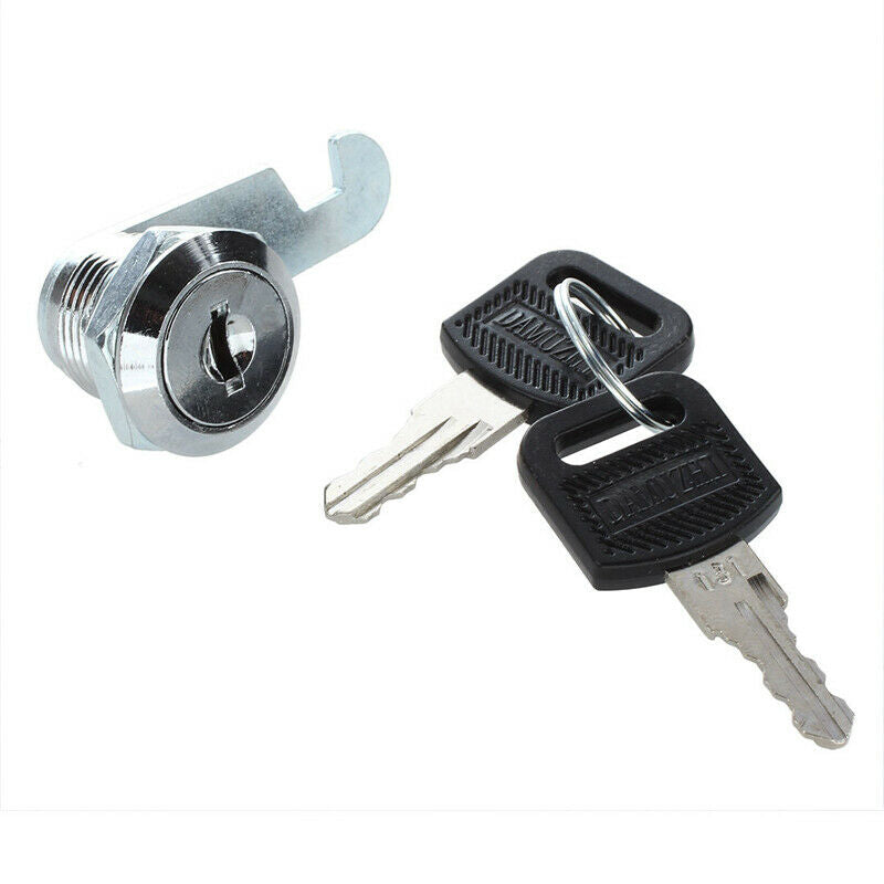 Desk Tool Q Turn Keys Cam Lock, 19mm Thread E4K3K3
