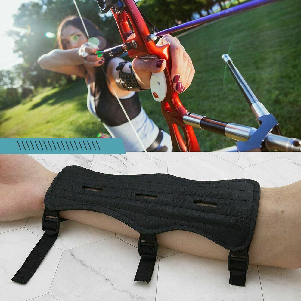 Shooting Training Accessories Bow Arrow Leather Archery Equipment Arm Guard