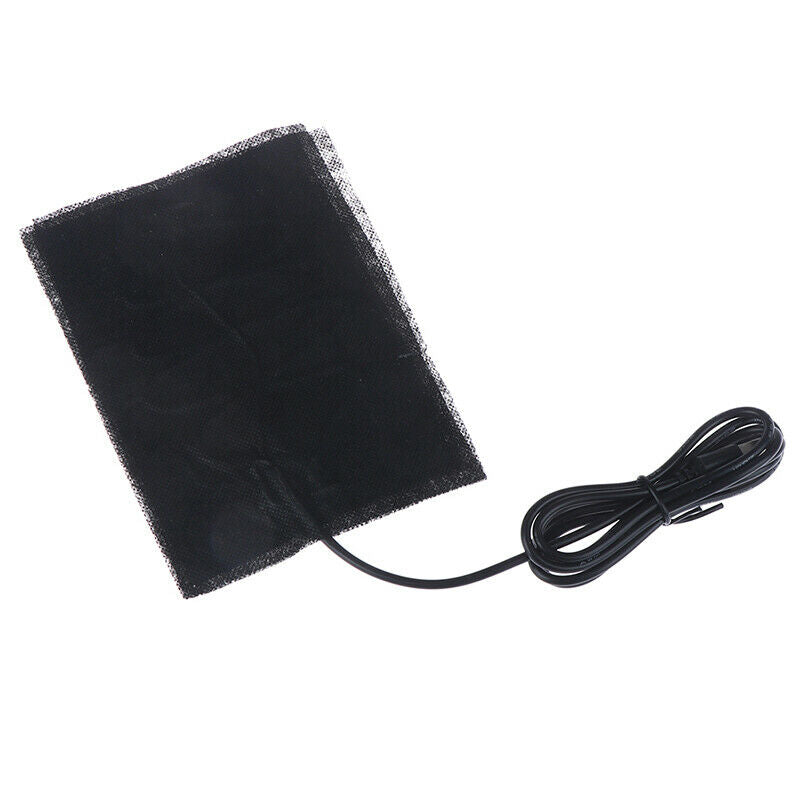 USB Carbon Fiber Heating Pad Washable Electric Cloth Heater Sheet With Ca.l8
