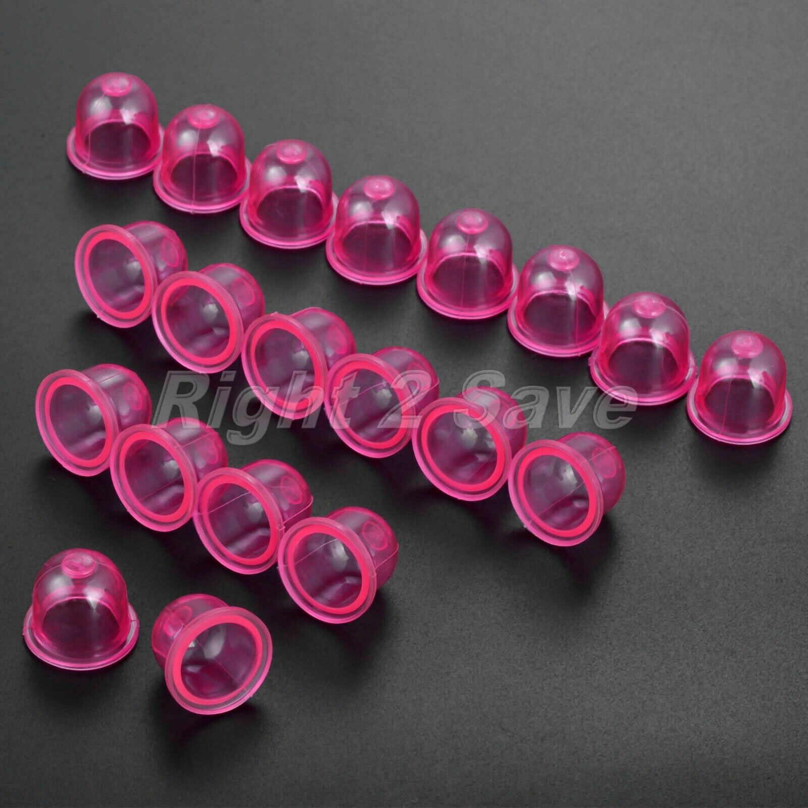 20Pcs Trimmer Red Primer Bulb Pump Oil Bubble Parts For Poulan 530035497 Walbro