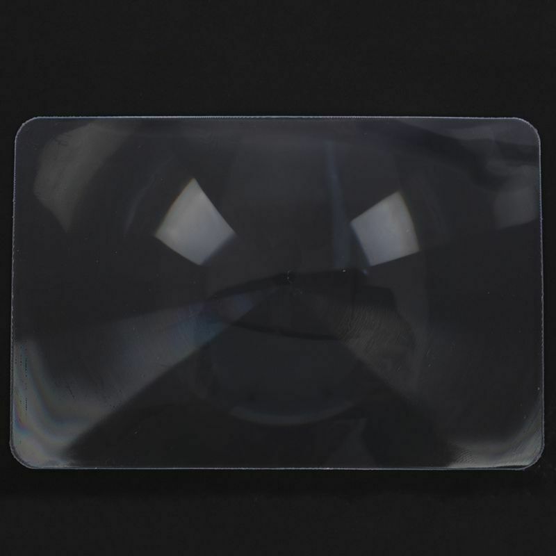 Magnifier Fresnel Lens Page 3x Magnifying Sheet 180x120x0.5mm L2N6