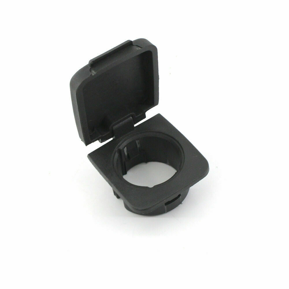 For Ford F150 F250 2011-17 12V Front Console Power Outlet Socket Cap Cover Black
