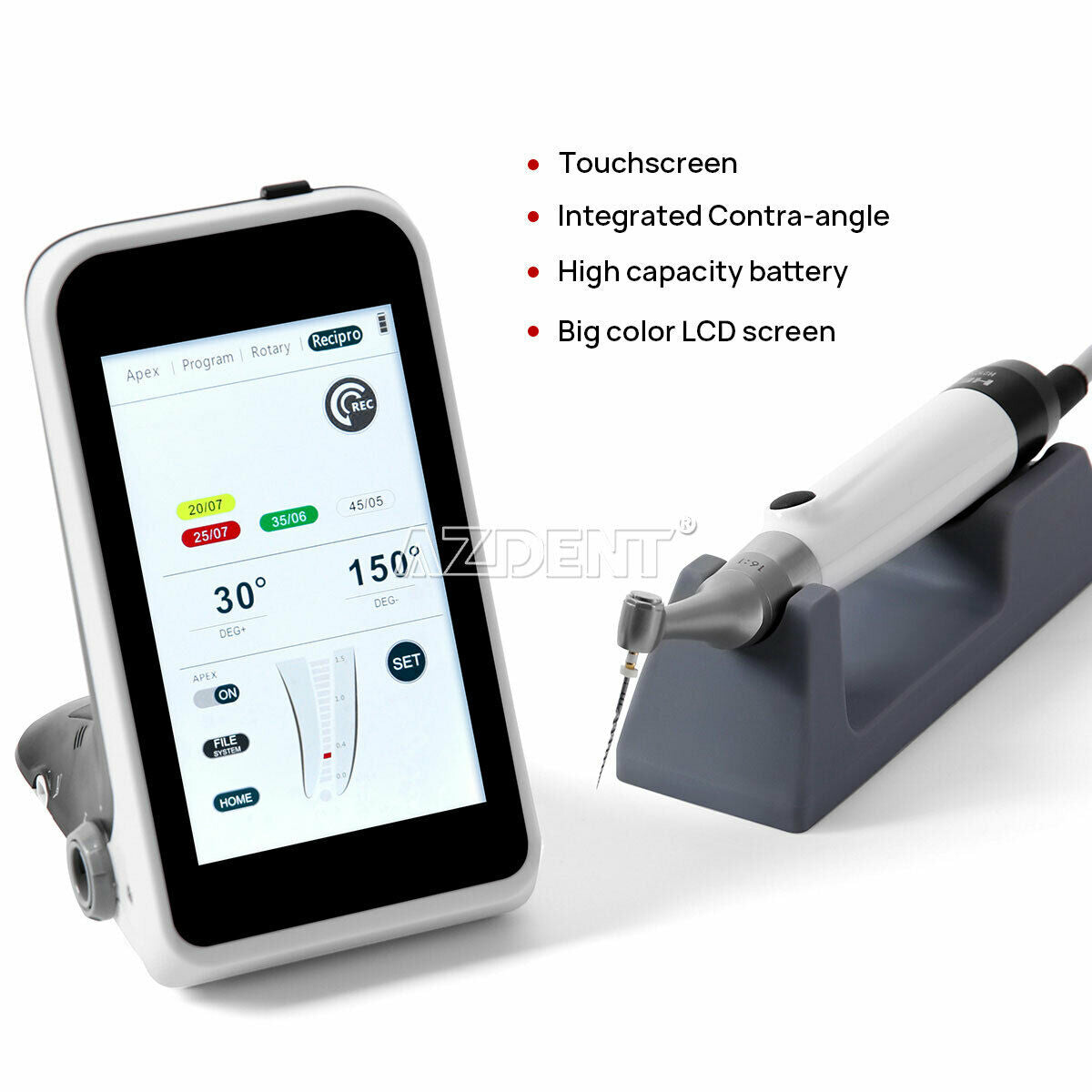 Dental Built-in Root Canal Endo Motor Treatment with Apex Locator One Machine
