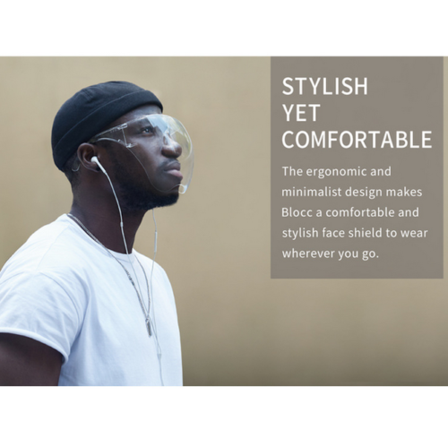 Face Shield Protective Face Cover Transparent Glasses Visor Anti-Fog US