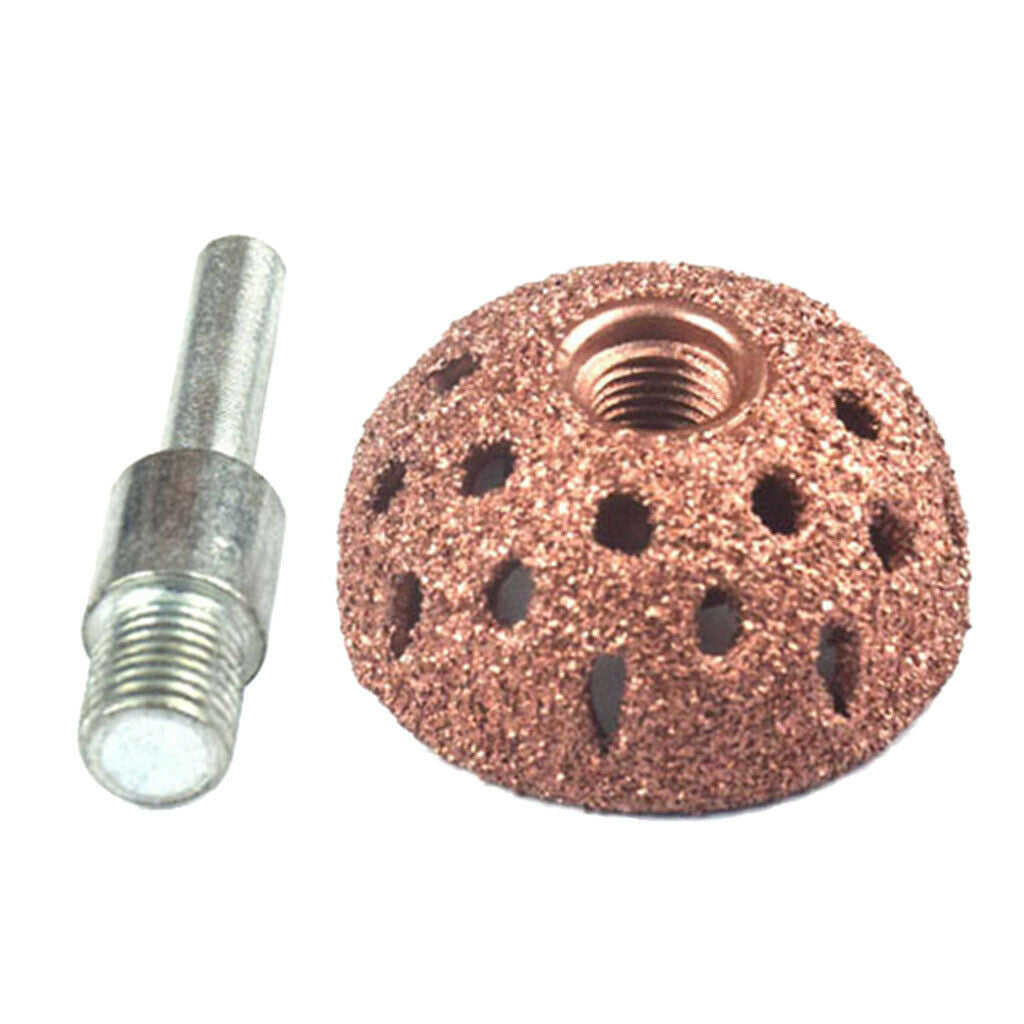 38mm Auto SUV Motorcycle Tire Tube Cleaner Tools Coarse Grinding Wound Head