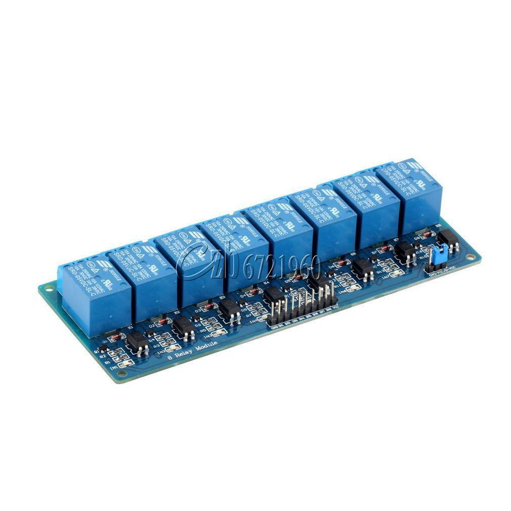 8-Channel 5V Relay Shield Module Board Optocoupler module Arduino ARM PIC AVR