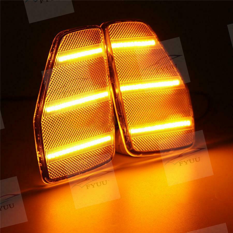 For Hummer H3 Alpha/X/Championship 06-10 Pair Side Marker Corner Parking Lights
