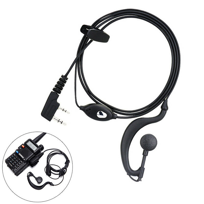 Two Way Ham Radio Earpiece Earphone for BaoFeng UV5R series Walkie Talkie in Kt