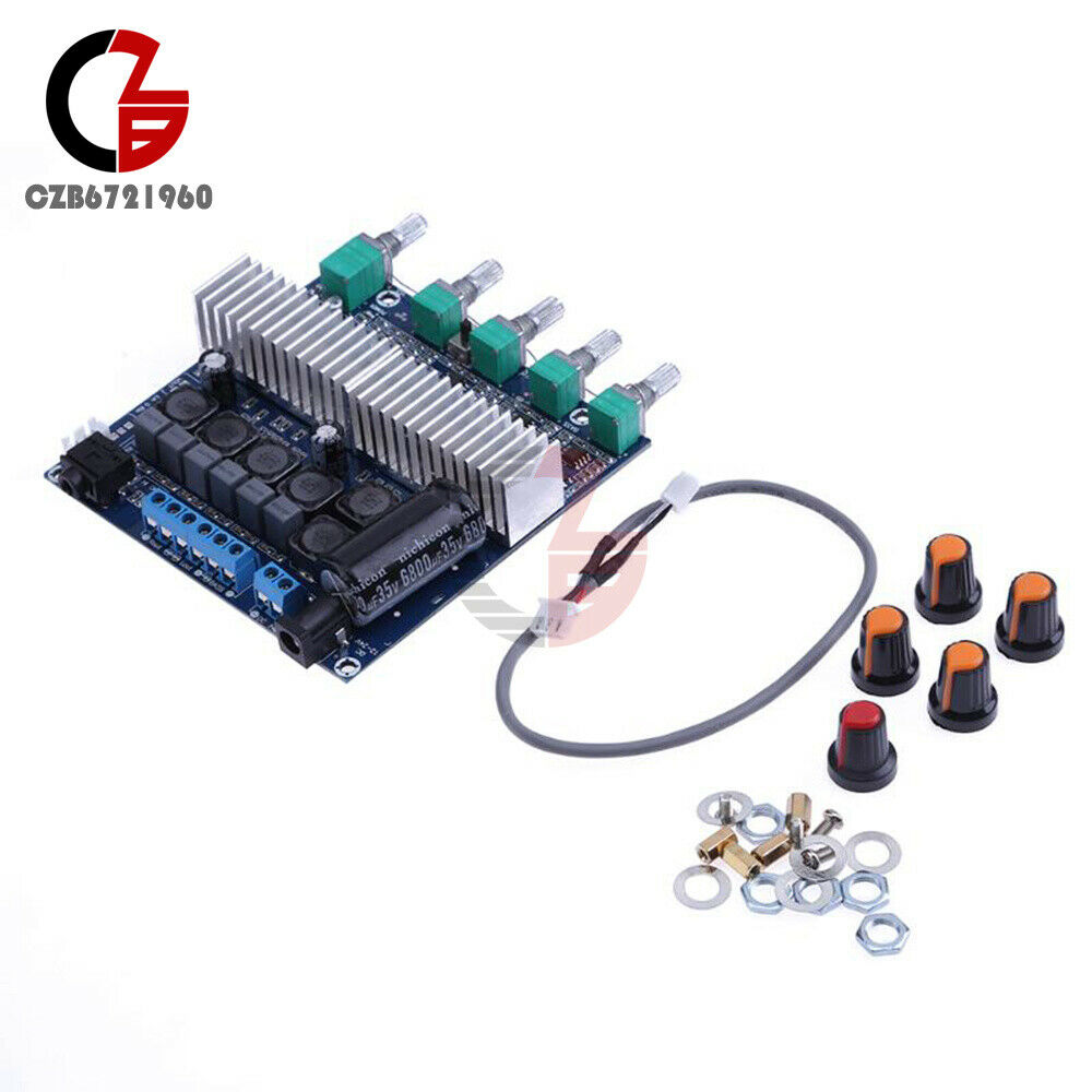 Digital Amplifier Board 12-24V Super Bass Module 50Wx2 +100W DIY  TPA3116 2.1