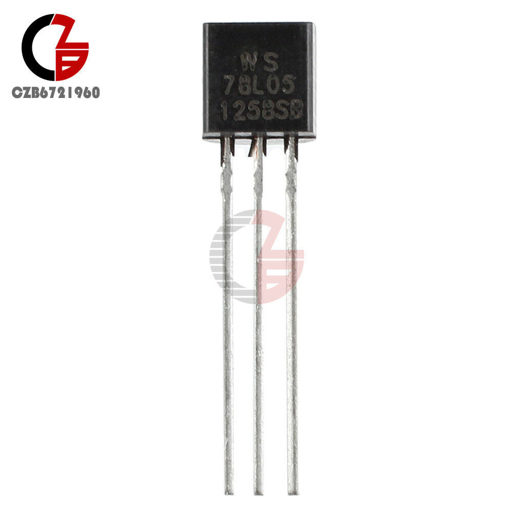50PCS WS78L05 78L05 TO-92 5V 100mA Voltage Regulator IC