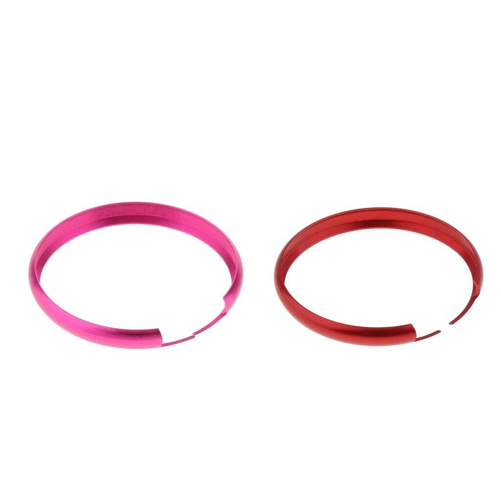 Aluminum Key Ring Trim Chain For Mini Cooper Clubman Countryman Pink+Red